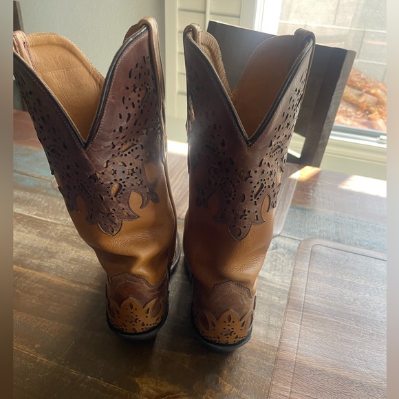Cavendars old West leather cowgirl boot size 7.5 - Picture 8 of 8